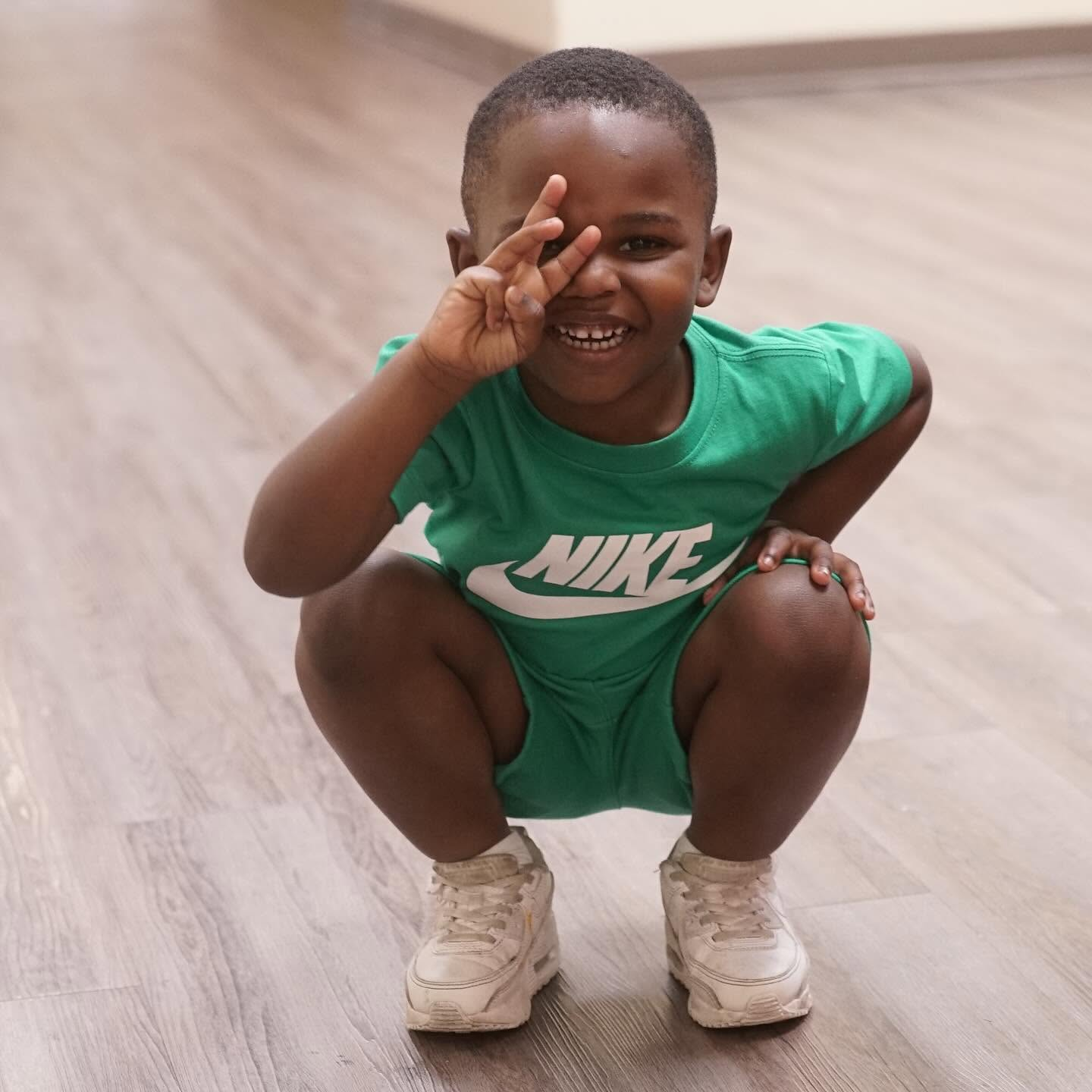Smiling Brown Kids child